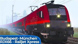 GRENZKONTROLLE: Bundespolizei im Railjet Xpress | TRAIN SIMULATOR 2022 | Linz – Freilassing | Taurus