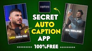 Best Hindi Auto Captions Generator For Video | Free Auto Captions App | How To Add Captions In Video