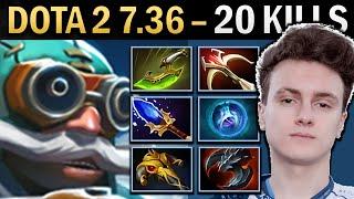 Gyrocopter Dota 7.36 Miracle with Daedalus and 20 Kills - TI13