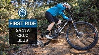 Santa Cruz Blur First Ride Review - All New XC Race Rig