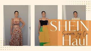 SHEIN Summer Holiday Try on Haul 2024 | Summer Vacation Outfits