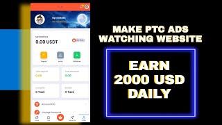 HOW TO MAKE PTC ADS WATCHING MLM MONEY MAKING WEBSITE