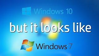 Windows 10, but it looks like Windows 7 - Win10to7 Review