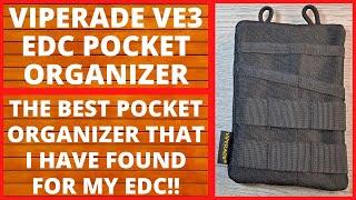 VIPERADE VE3 EDC POCKET ORGANIZER, EVERYDAY CARRY, POUCH,