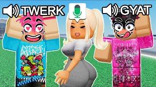 THICC E-GIRL Trolling In Roblox VOICE CHAT 5!