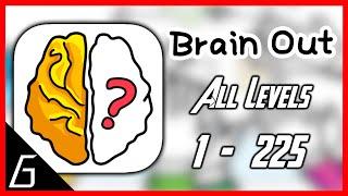 Brain Out Gameplay | All Level (1 - 225) | Walkthrough Solution