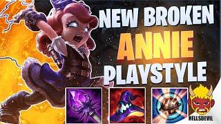 WILD RIFT | New BROKEN Annie Playstyle | Challenger Annie Gameplay | Guide & Build