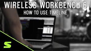 Shure Wireless Workbench 6: Timeline – Record Channel Status Information over Time