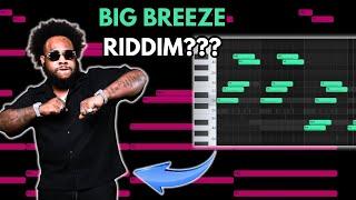 How SQUASH BIG BREEZE Riddim Was Made | How To Make Dancehall Beats | FL Studio Tutorial 2024