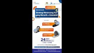 Webinar untuk Guru: Strategi Merancang PJJ Daring yang Menarik dan Interaktif selama Pandemi