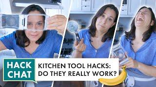 Testing 7 Popular Kitchen Gadget Hacks See What Works?! | The Spruce Eats #HACKCHAT