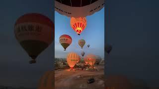 Hot Air Balloon Ride in Cappadocia, Turkey | #shorts #travel