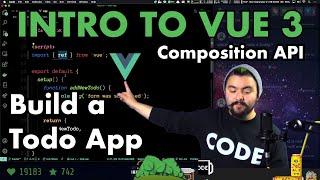 Intro to Vue 3 + Composition API: Build a Todo App