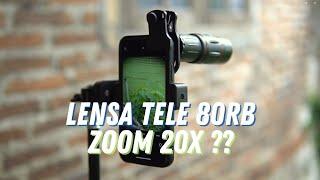 REVIEW LENSA ZOOM SMARTPHONE - LENSA TELE HP