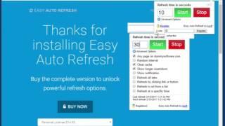 How to Register Easy Auto Refresh