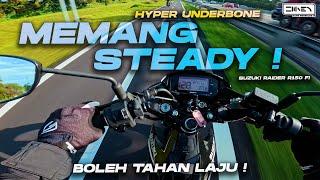 KAPCAI HYPERUNDERBONE PALING STEADY  | Suzuki Raider R150 FI Satria Malaysia [4K]