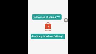 Shopee - How to order on SHOPEE Cash on delivery (easy steps MOBILE)