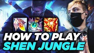 LS | YOUR ADC WILL NEVER DIE! How to Play SHEN JUNGLE