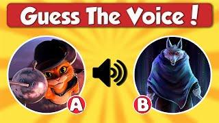 Guess The Puss In Boots 2 Characters By VOICE | Puss In Boot Quiz #40