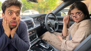 My Wife Driving My Dream Car For The First Time  | Aaj Ke Baad Nahi Chalane Doun Ga 