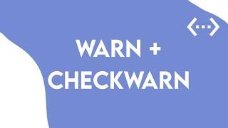 Warn + Checkwarn Command | BDFD | BDFD Tutorials