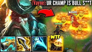 I beat this smurf Vayne so bad she has a mental breakdown (ONE SHOT HER ON REPEAT)