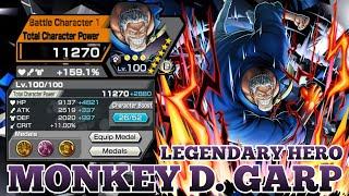 MONKEY D. GARP GAMEPLAY | ONE PIECE BOUNTY RUSH | OPBR