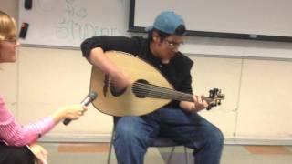 Oud player at IECp Graduation  11-17-11