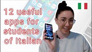 12 useful apps for Italian language students (subtitles)