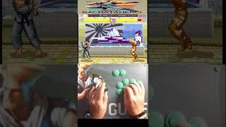 Ryu vs Guile - Fast Round The Best Combos With Guile - #arcade #shorts #sf2ce #streetfighter