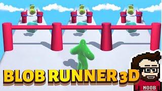 Blob Runner 3D Funny Kids Gaming 2021 Review (iPhone App Gameplay)