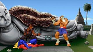 Mugen Street Fighter Shin Gouki vs Supreme Sagat