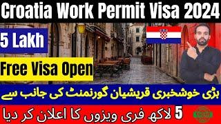 Croatia Work Permit Visa 2024 | Croatia Work Visa Apply Online | Jobs in Croatia For Foreigners