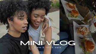 mini vlog | lunch date :)