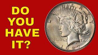 Silver dollars to look for! Peace dollar you should know about!