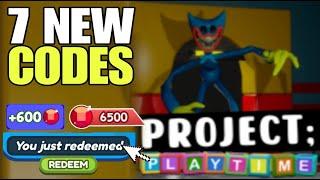 *NEW UPDATE* PROJECT PLAYTIME MULTIPLAYER ROBLOX CODES 2024 APRIL | PROJECT PLAYTIME MULTIPLAYER