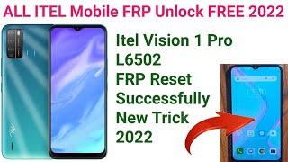 ITEL Vision 1 Pro L6502 FRP Unlock Free TOOL 2022 Fresh Trick II All ITEL SPD FRP Reset Trick 2022