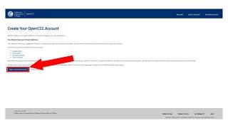 Creating a CCC Account to Apply to Community Colleges in California