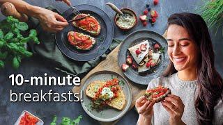 QUICK BREAKFASTS » if you're over oats & smoothies 