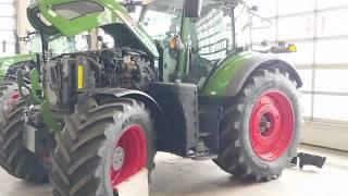 Flexxaire Reversing Fan on Fendt 718 Tractor