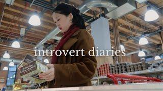 introvert diaries️ thrifting, feeling anxious, getting my life together