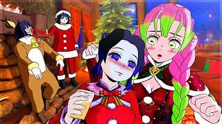 Keeping up with the Hashira 3 - Christmas Episode (Demon Slayer VR)