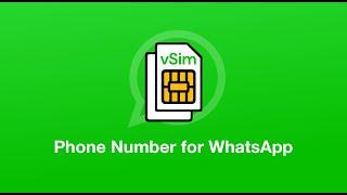 WhatsApp Virtual Number & Phone Number