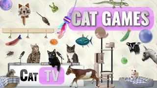 КОТ-игры | Лучшая подборка Cat TV, том 61 | 2 ЧАСА 