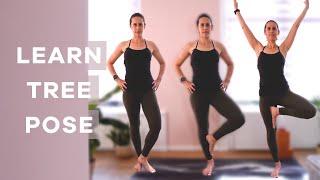 Tree Pose for Beginners in Yoga // Step-by-Step Yoga Sequence