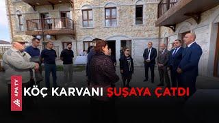 Şuşaya köçən 16 ailəyə mənzillərin açarları təqdim edildi – APA TV