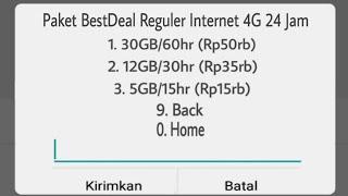 Kode Deal Internet Murah Telkomsel Terbaru 30GB Rp50rb...