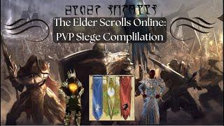 Cyrodiil Epic Siege Compilation - The Elder Scrolls Online #elderscrollsonline #pvp #elderscrolls