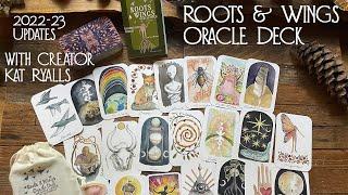 Roots and Wings Oracle Deck, 2022-2023 updates, with creator Kat Ryalls