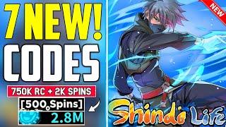 *NEW UPDATE CODES* SHINDO LIFE CODES 2023 - CODIGOS DE SHINDO LIFE